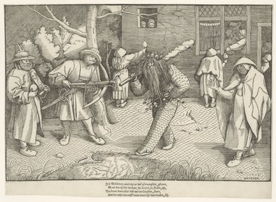 Masquerade of Orson and Valentine, 1566 by Pieter The Elder after Brueghel